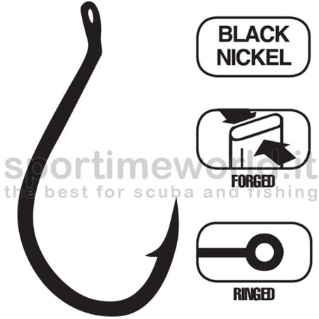 Amo Trabucco OCTOPLUS Black Nickel