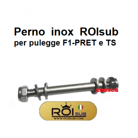Perno Inox Per Pulegge ROIsub diam. 6mm